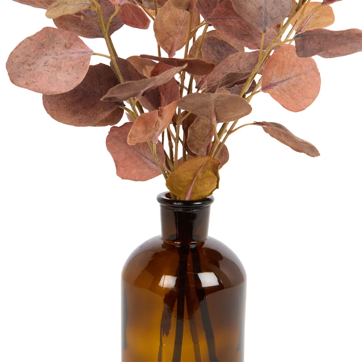 Faux Eucalyptus Vase Arrangement - Coffee – image 4