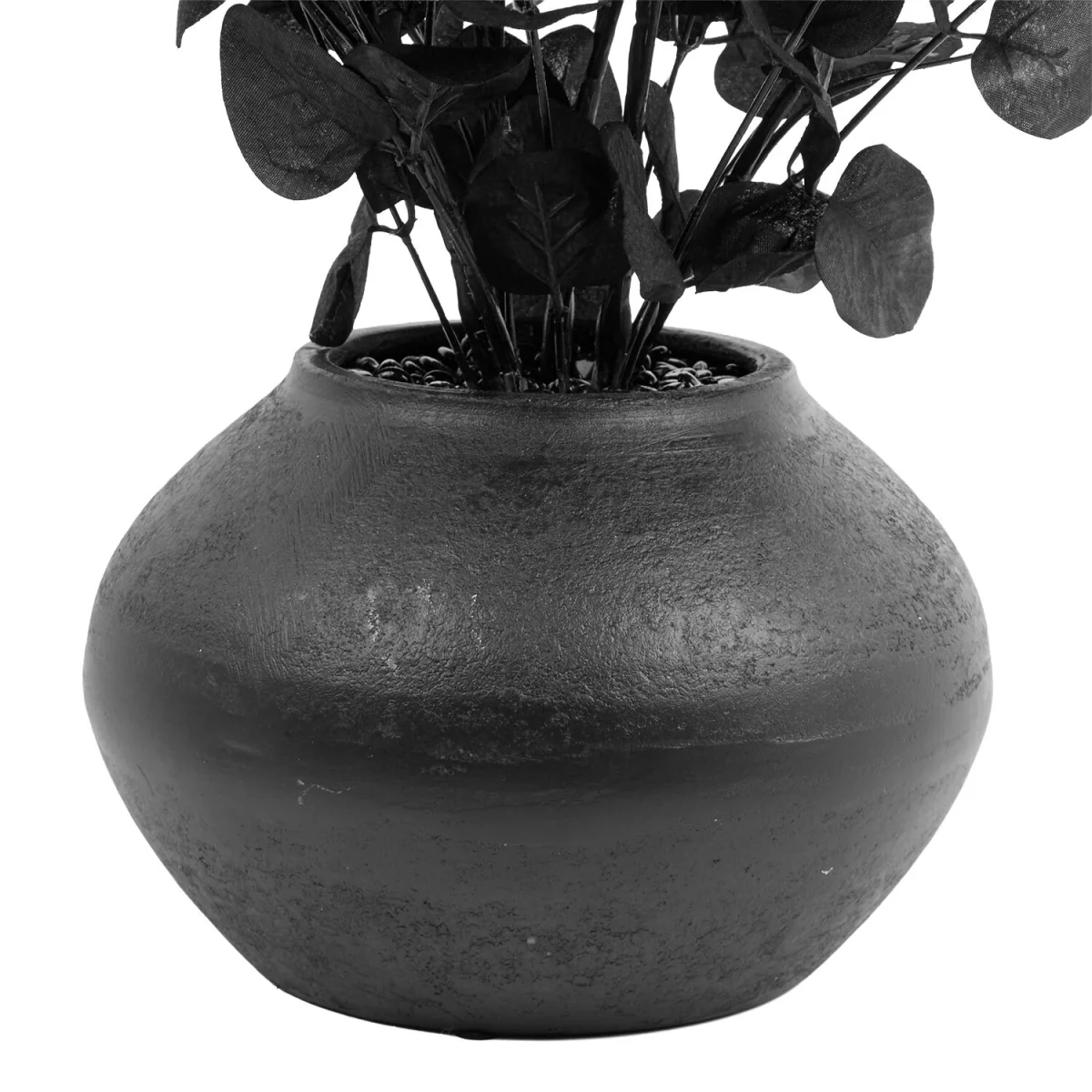 Eucalyptus Vase Arrangement - Black – image 2