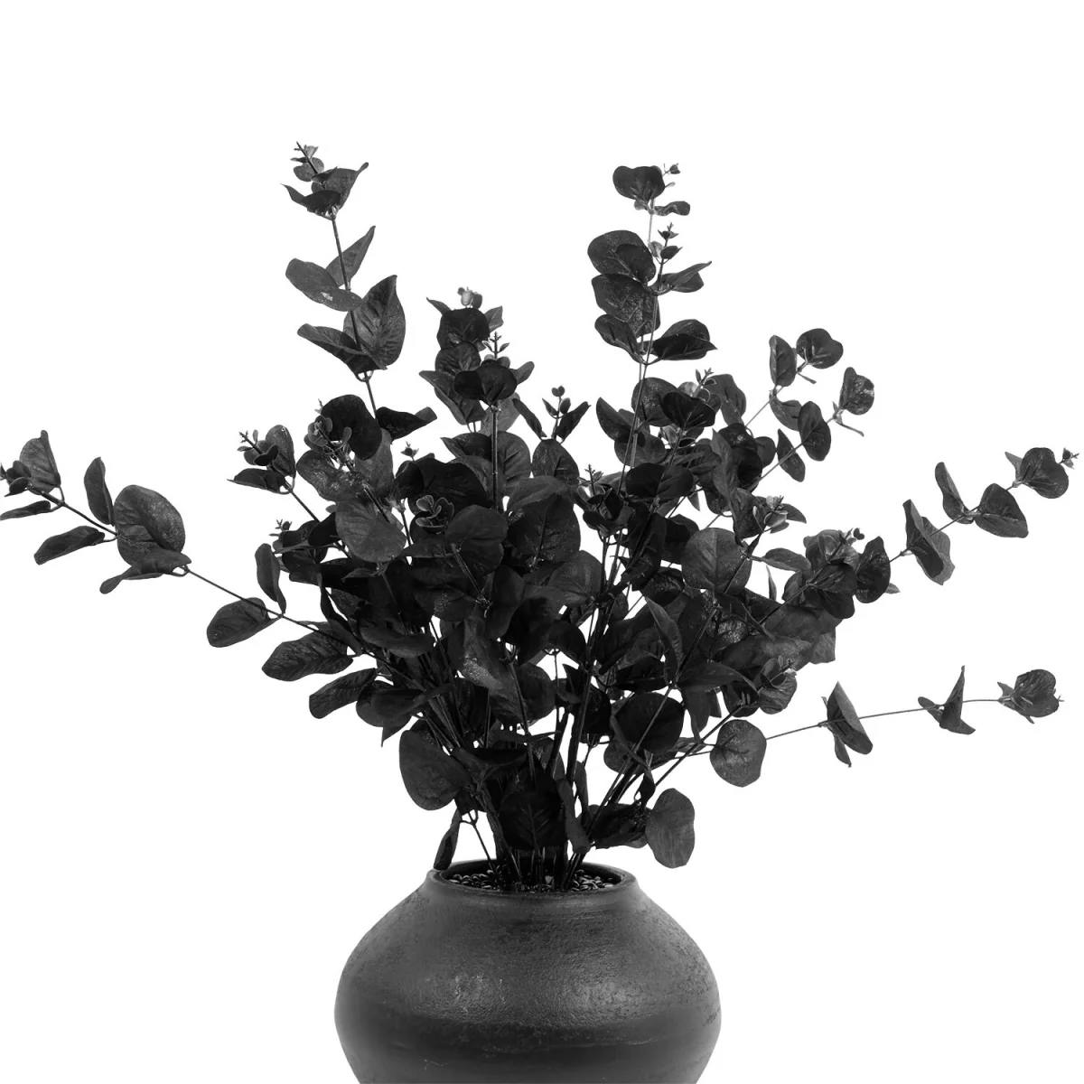 Eucalyptus Vase Arrangement - Black – image 3