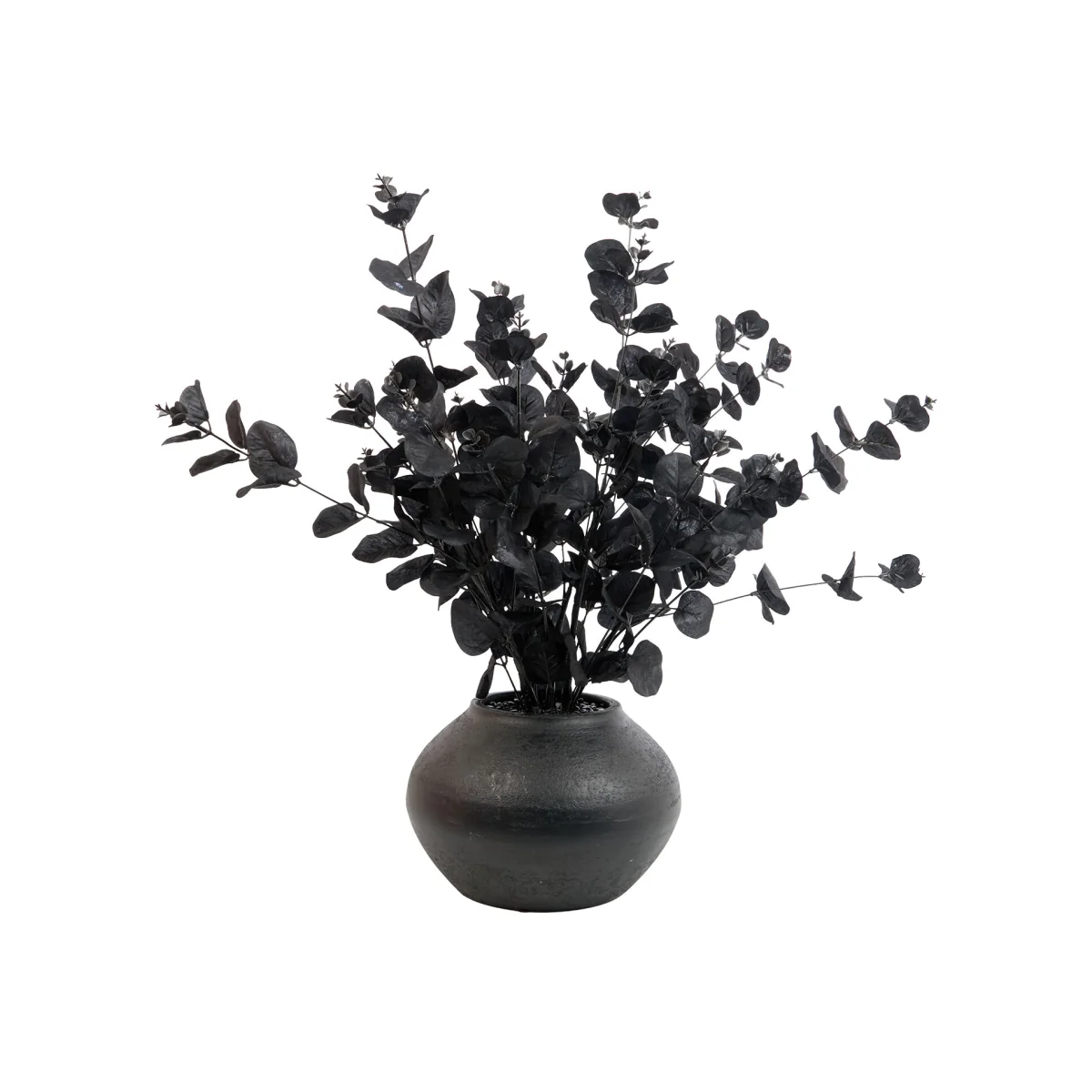 Eucalyptus Vase Arrangement - Black – image 1