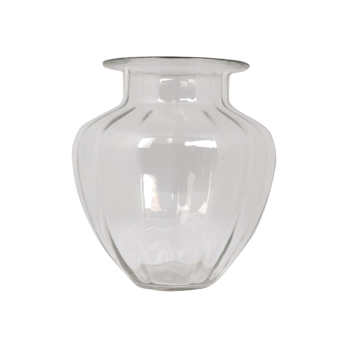 Fleur Large Bulb Vase - Clear