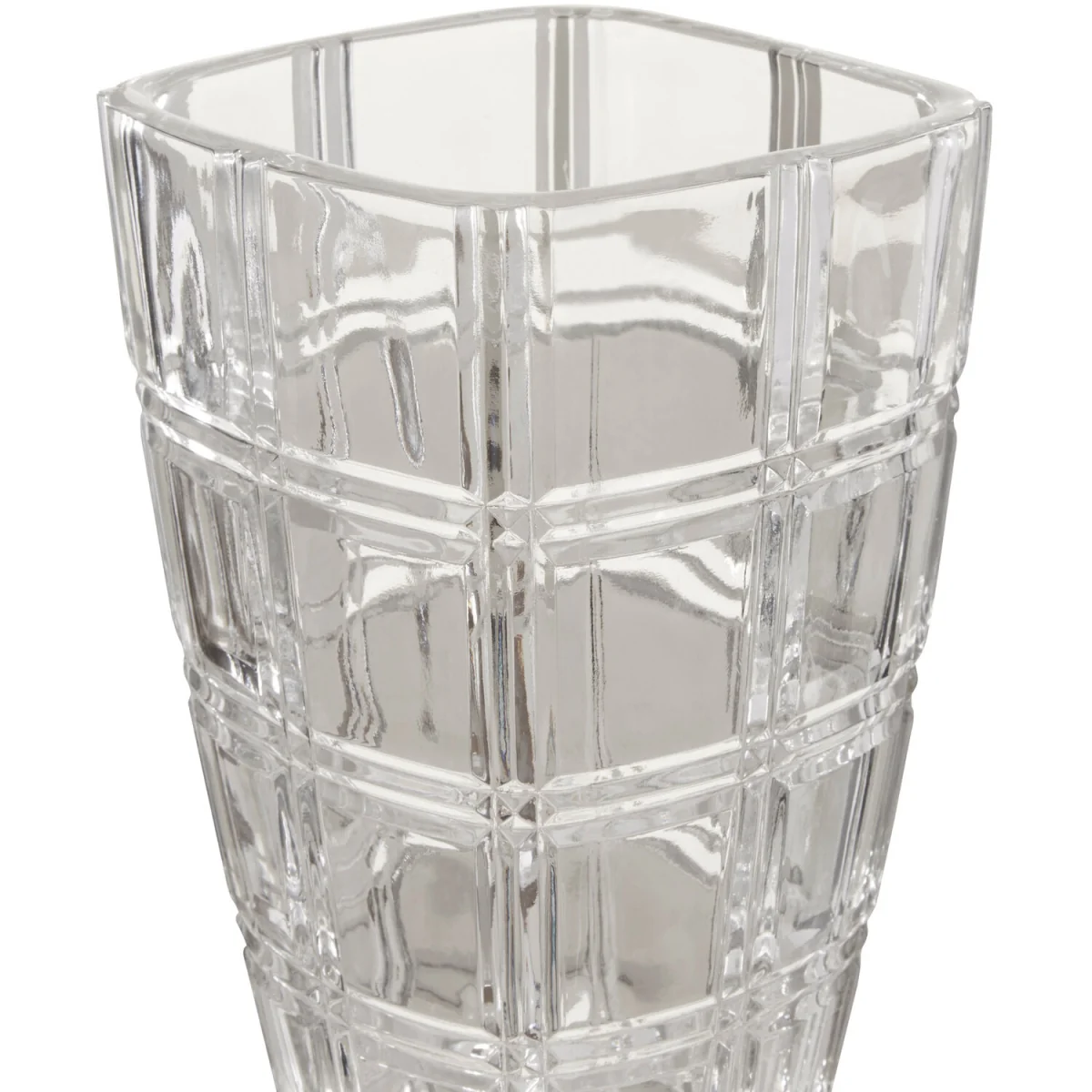 Savita Vase with Grid Pattern – image 3