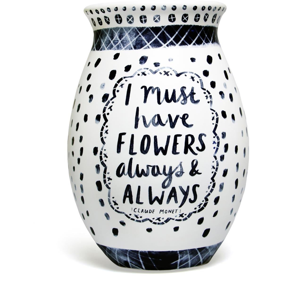 Bonbi Forest Vase, I Must Have Flowers - White – image 2