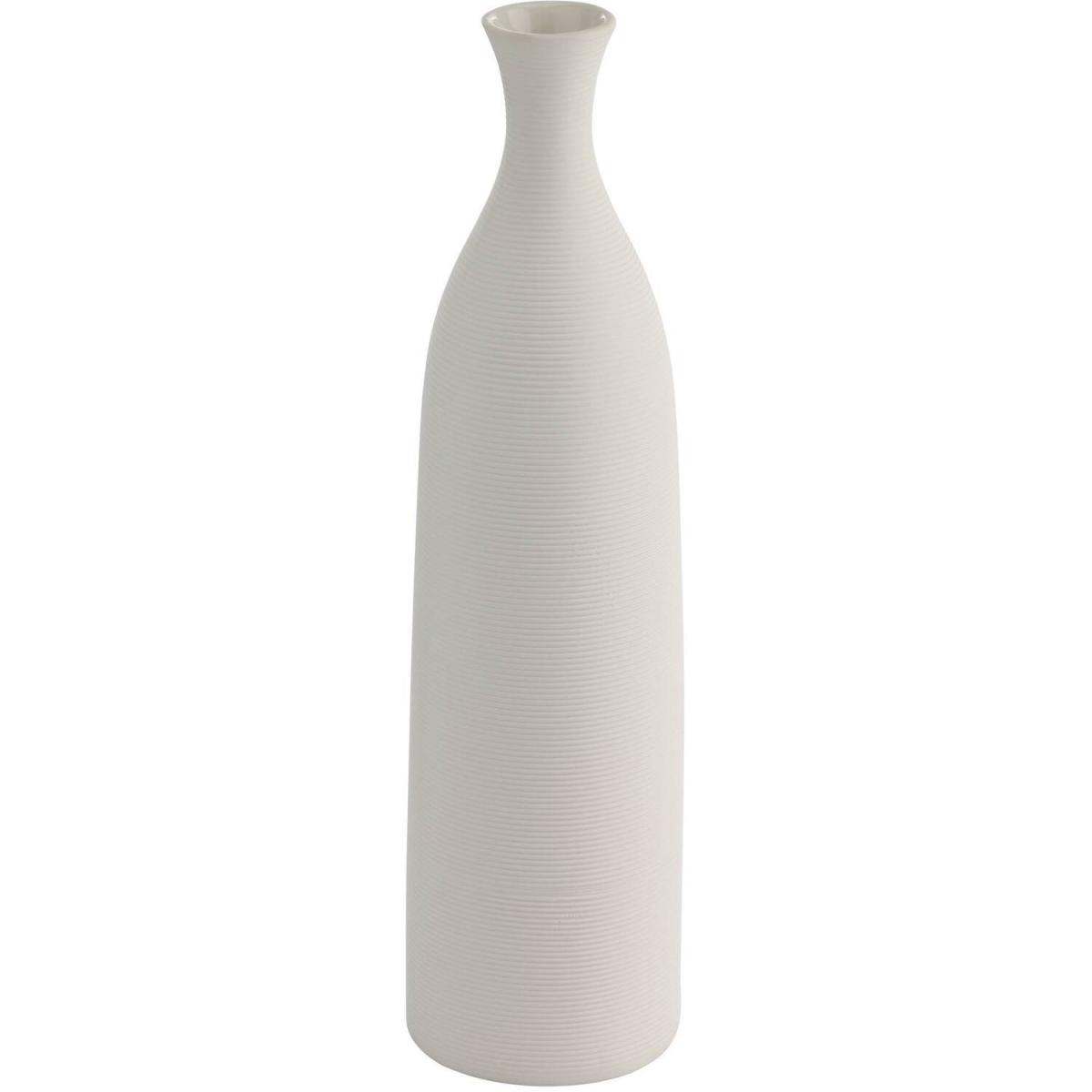 EGLO Mitane White Textured Ceramic Vase - white / 10.5cm – image 2