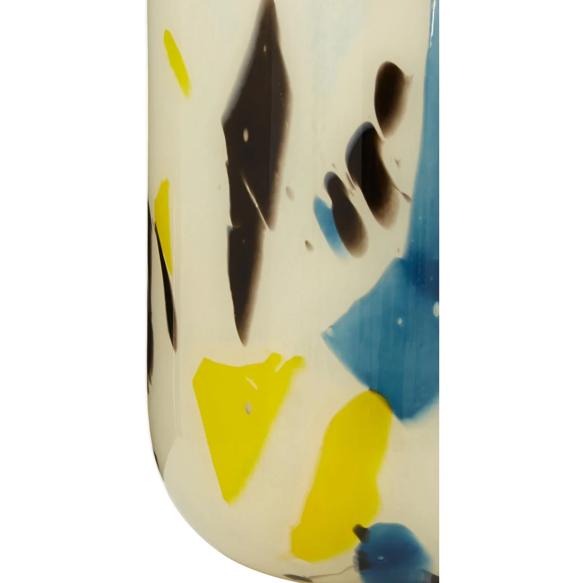 Carra Abstract Design Small Glass Vase - Multi colour – image 3