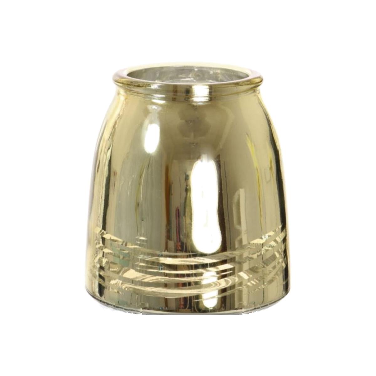 Metallic Jar Vase - Gold