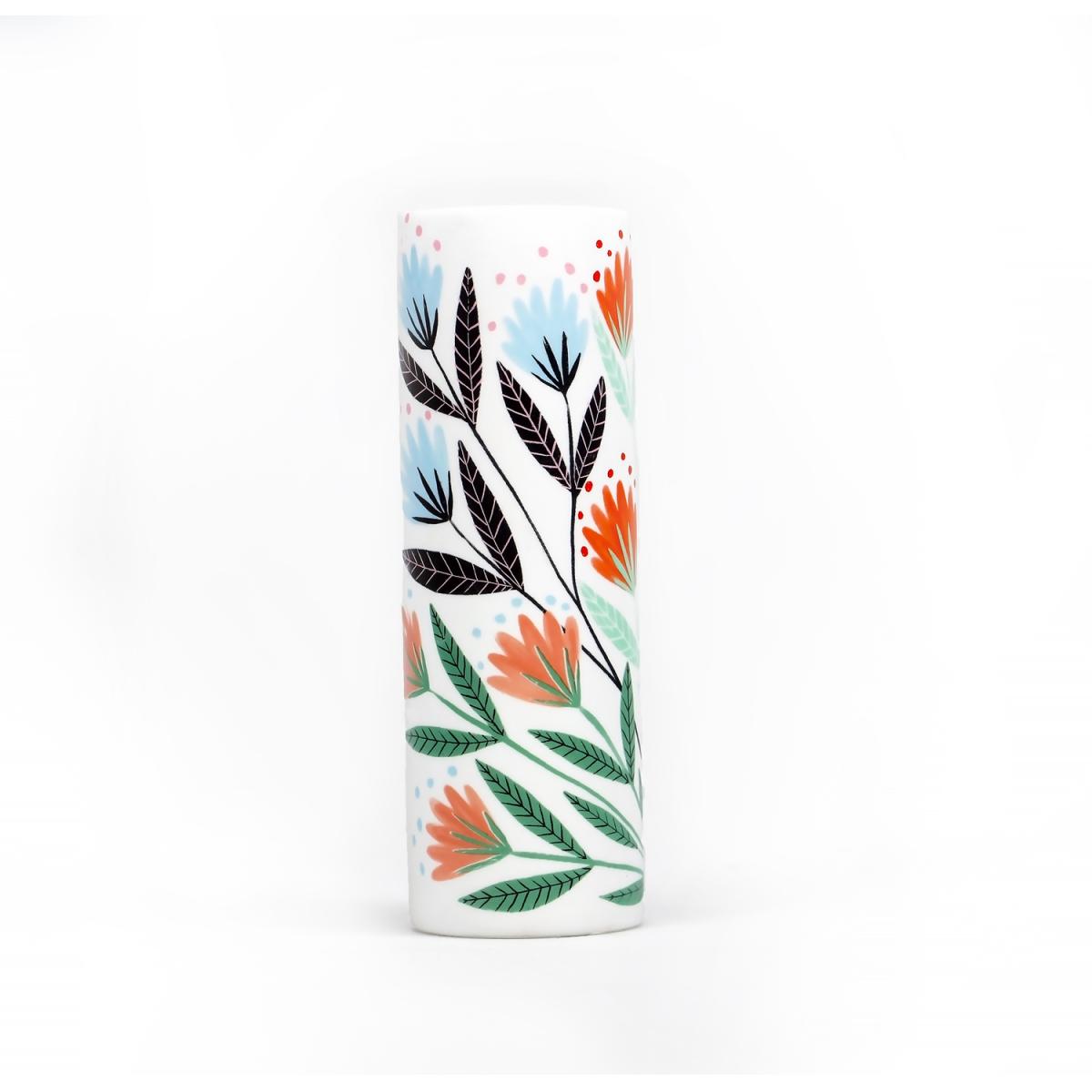Bonbi Forest Vase,Floral - White – image 2