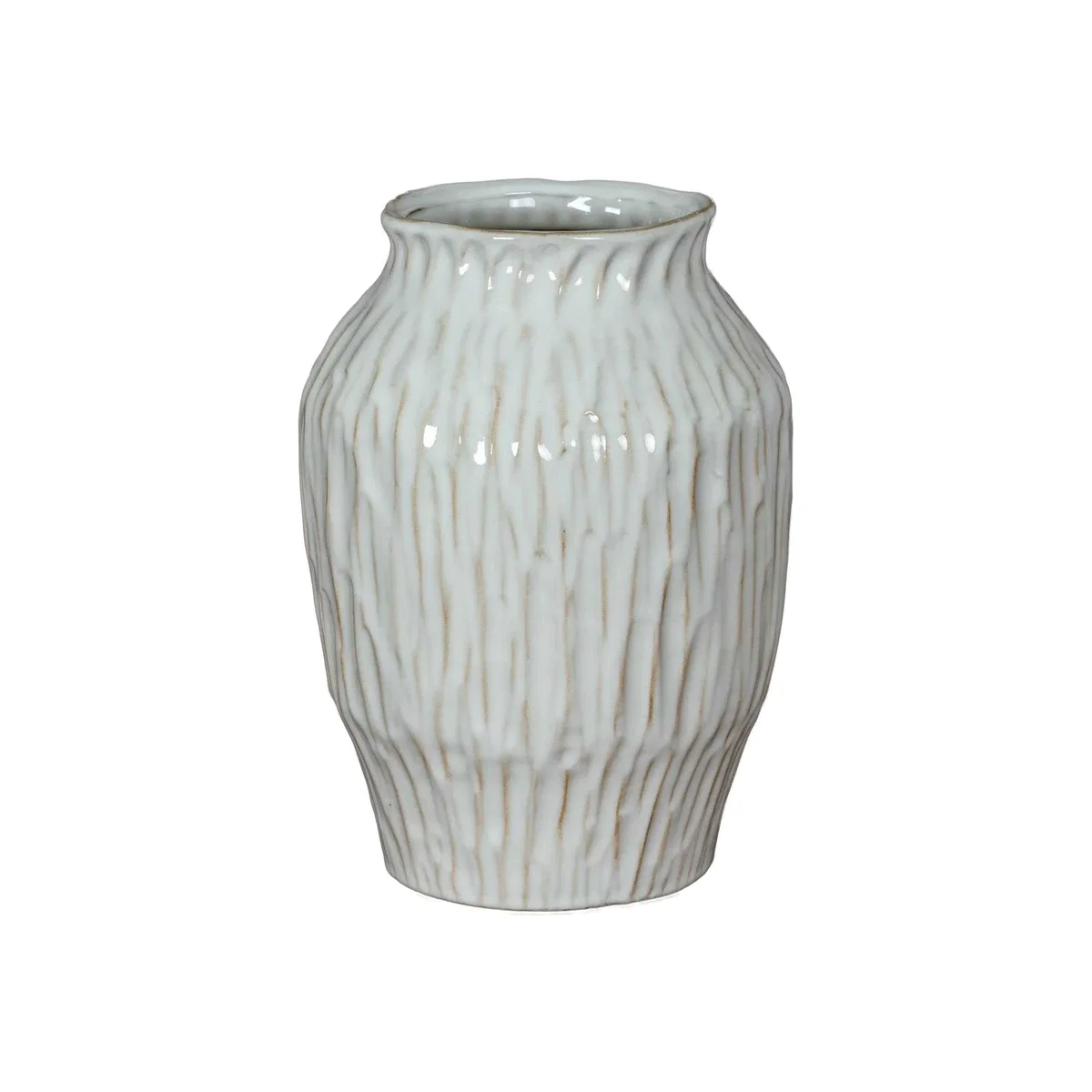 Hill Interiors Numa Ople Vase - White – image 1