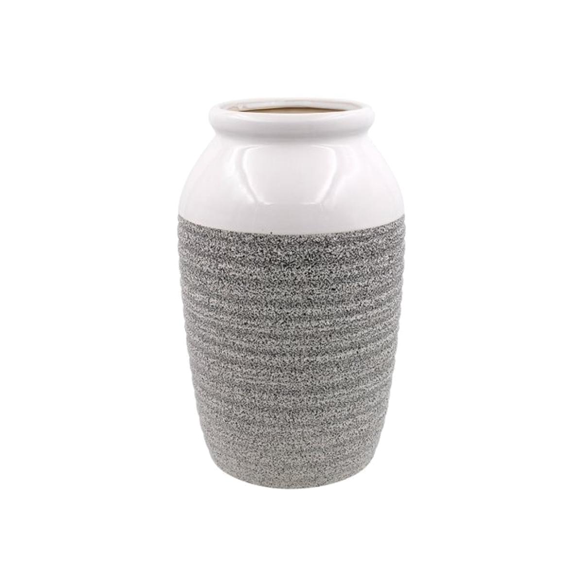 Saturn Vase - white