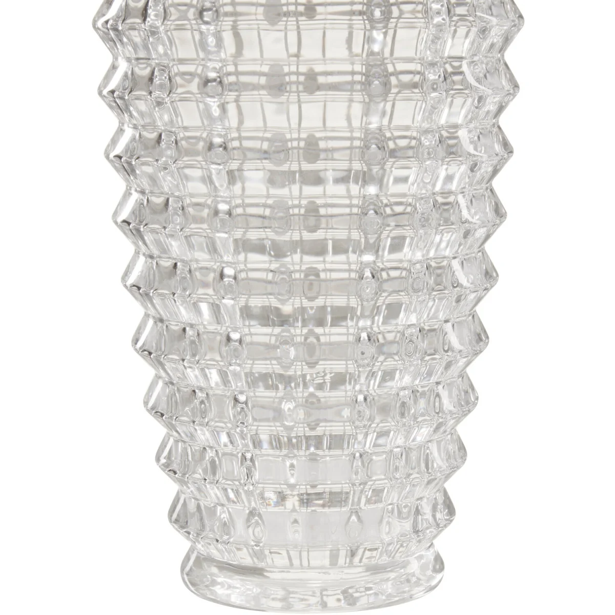 Savita Small Textured Glass Vase - Neutral – image 2