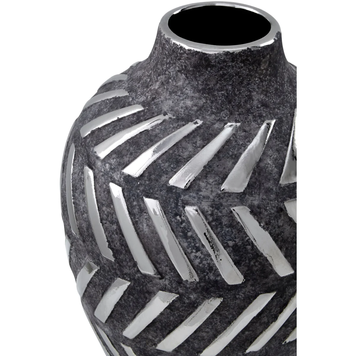 Helaine Grey and Silver Small Vase - Grey – image 2