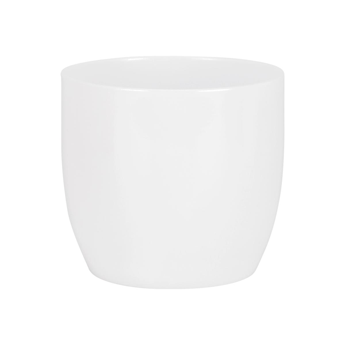 Simple Basel Vase White - White / 13cm – image 1