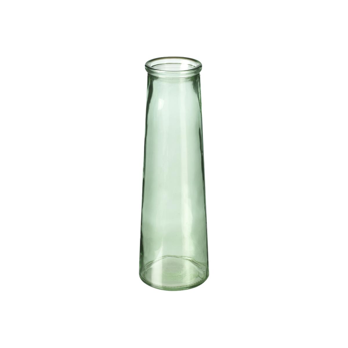 Tapered Glass Vase - Green – image 1