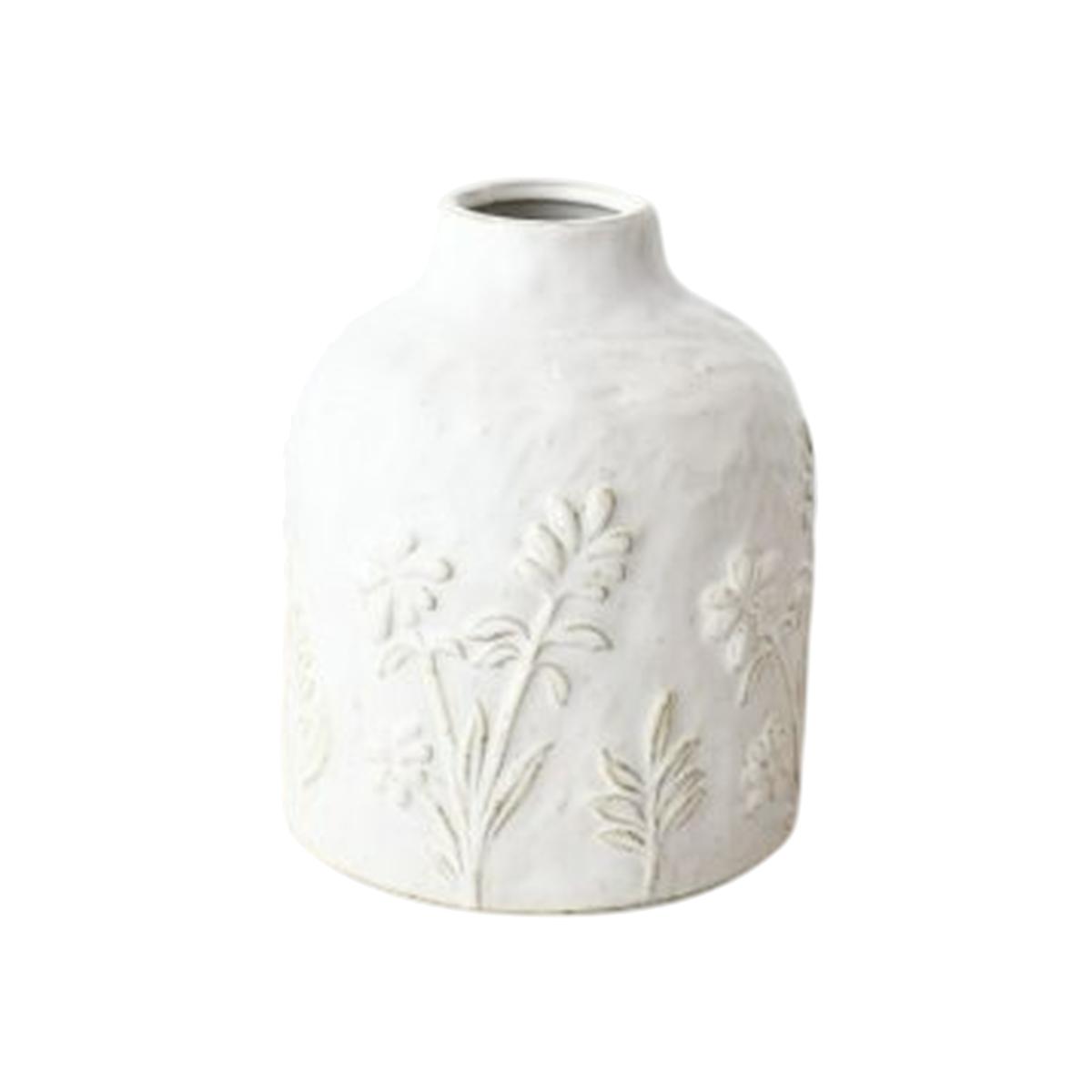 The Pipa Vase - White