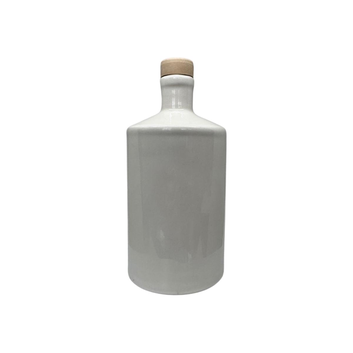 White Plain Bottle And Vase | Black and Wild – image 1