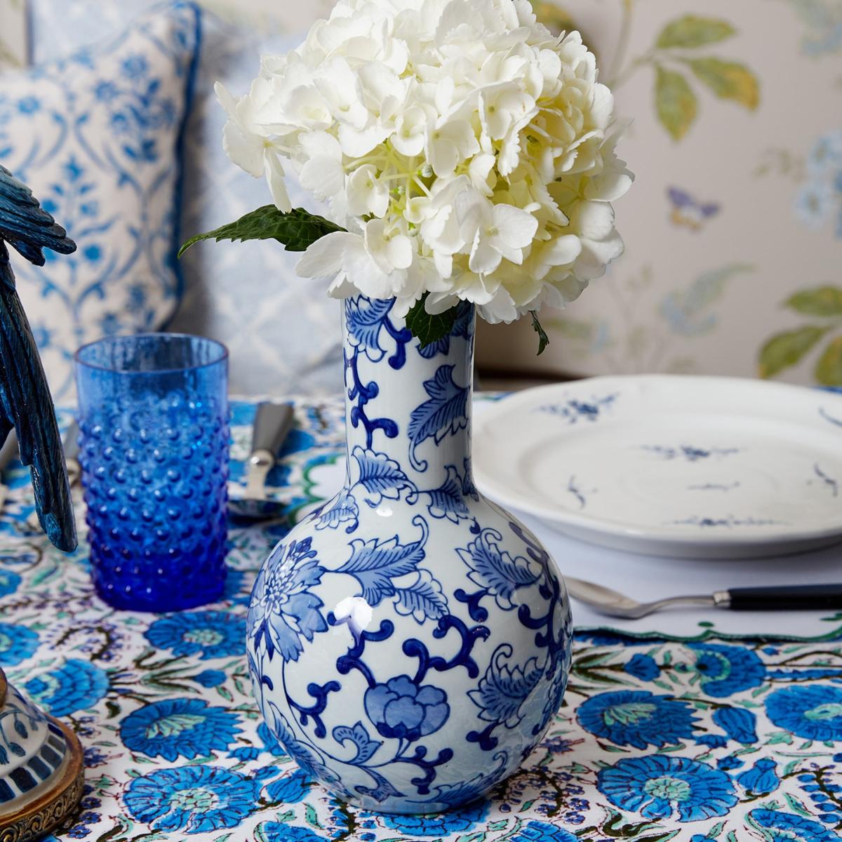 Blue / White Dutch Delft Gourd Vase | Casabyjj – image 4
