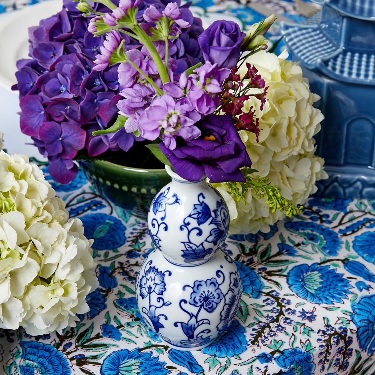 Blue / White Dutch Delft Gourd Vase | Casabyjj – image 6