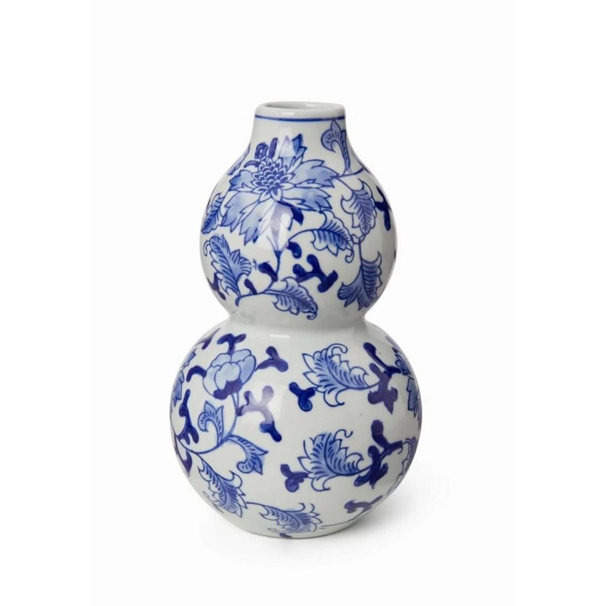 Blue / White Dutch Delft Gourd Vase | Casabyjj – image 8