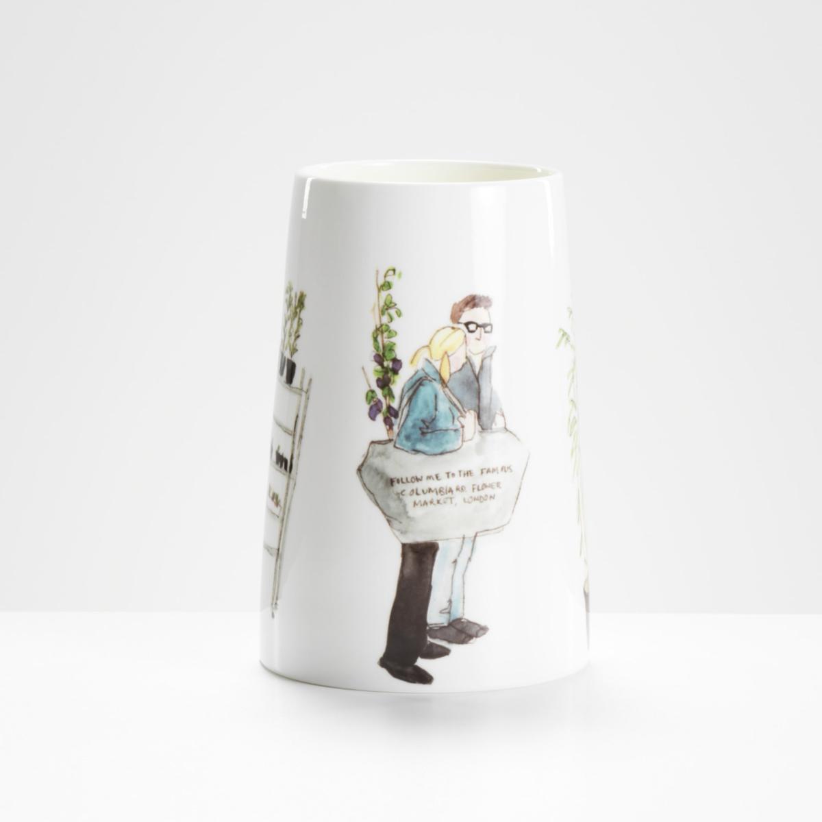 Flowers At Columbia Road Vase Helen Beard – image 2