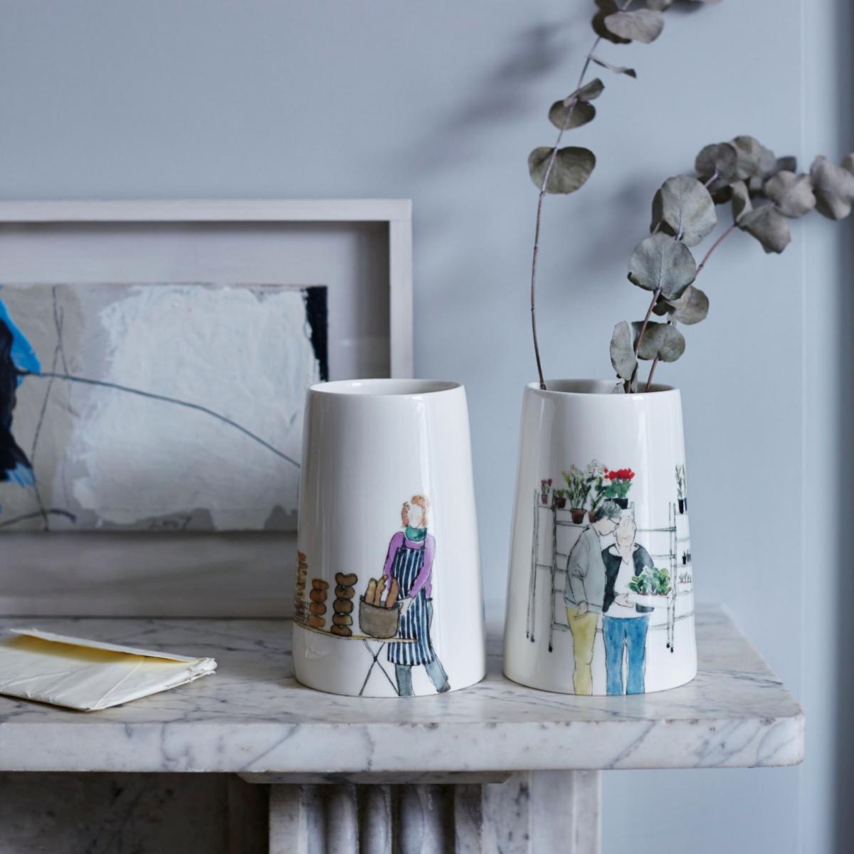 Flowers At Columbia Road Vase Helen Beard – image 4