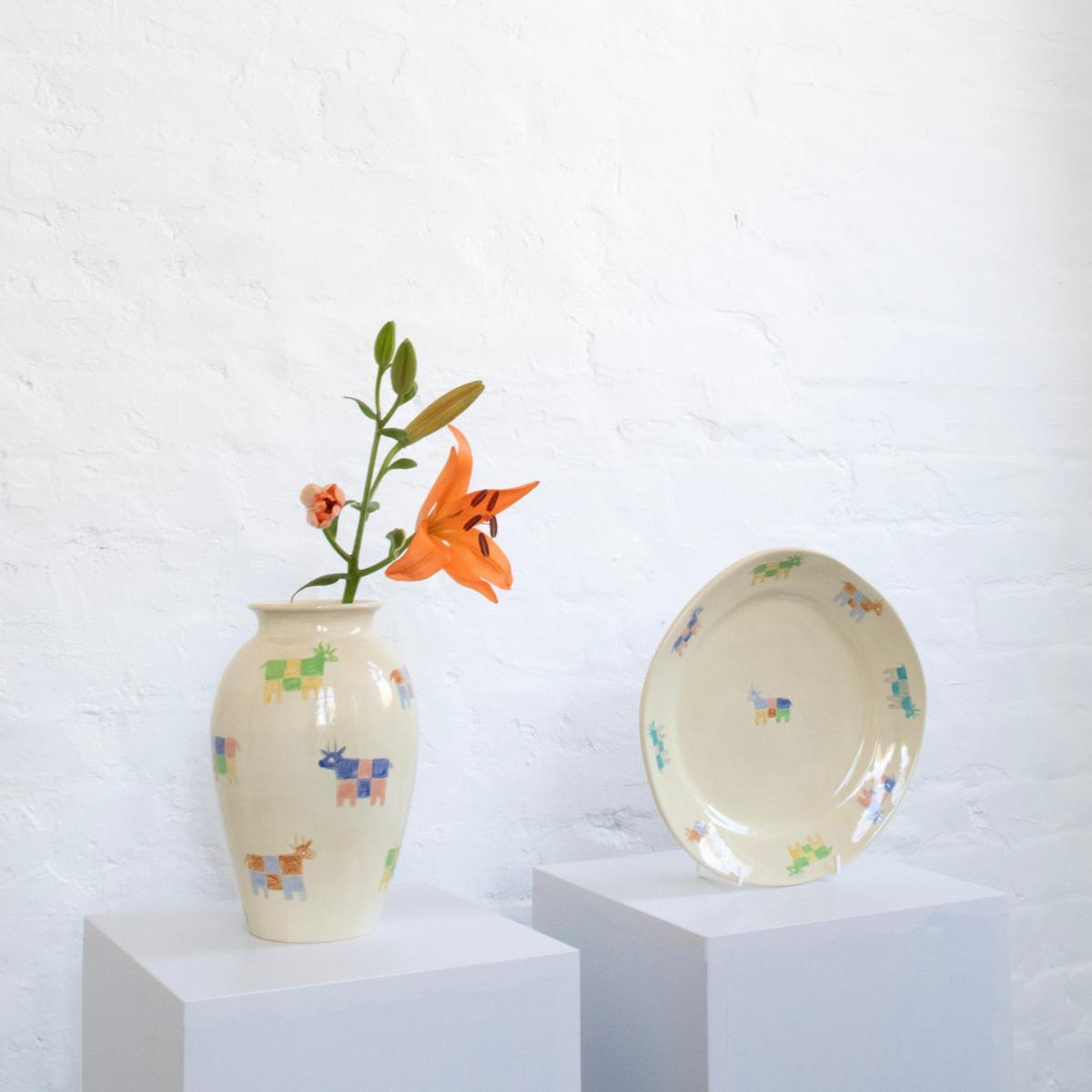 The 'Moo' Large Cow Vase Rosanna Corfe – image 4