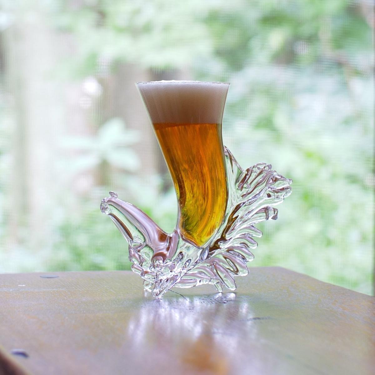 Derby Handcrafted Horse Beer Glass - Brown | Sghr Sugahara – image 2