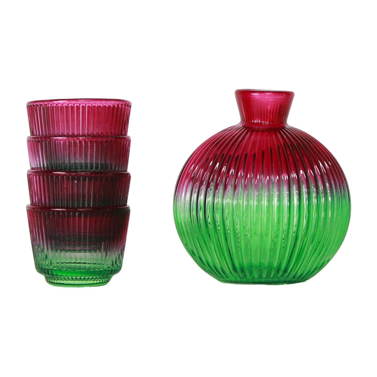 Green / Red Limited Edition: Gatsby Sake Set | Lodore – image 1