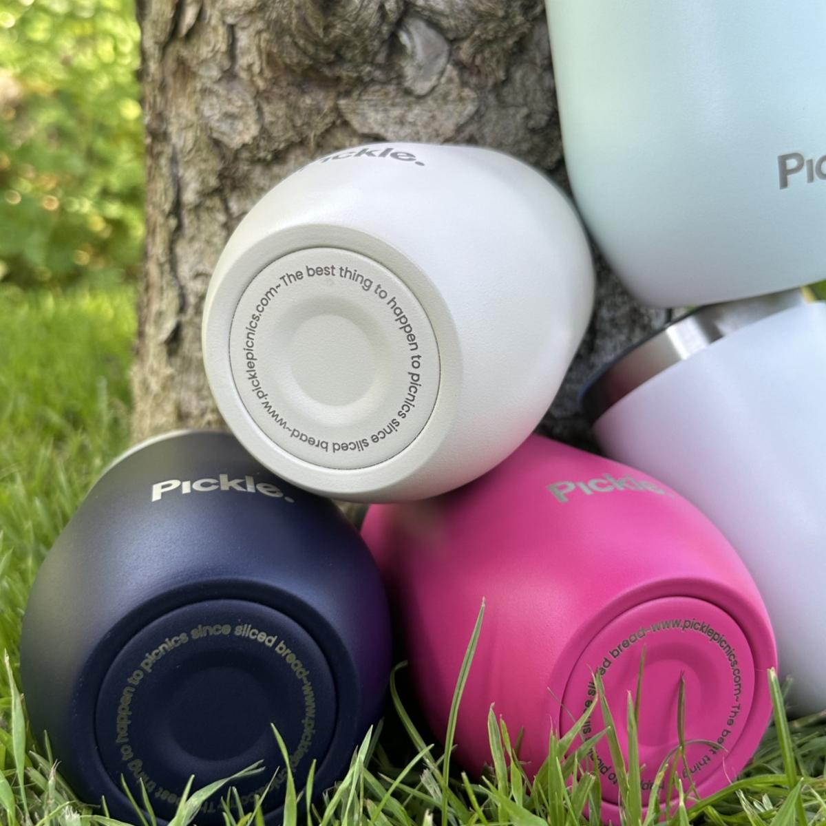 Ceramic Lined Insulated Drinks Tumbler - For The Love Of White | Pickle Picnics – image 3