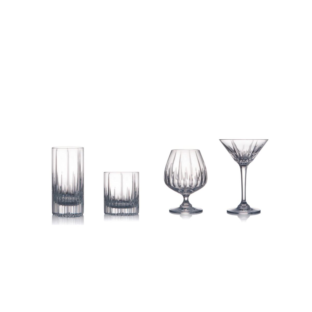 Pair Of Crystal Skylight Brandy Balloon Glasses | Eliská – image 2