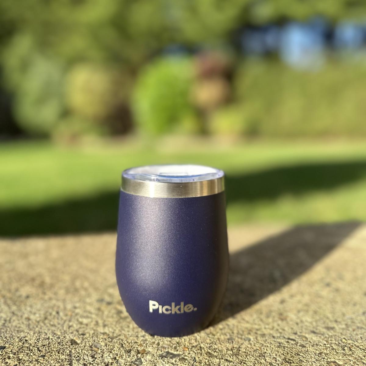 Ceramic Lined Insulated Drinks Tumbler - No Monday Blues | Pickle Picnics – image 3