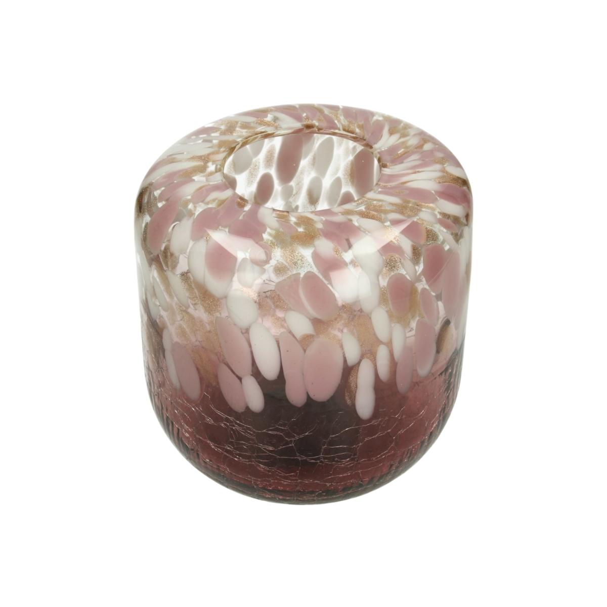 Pink / Purple Our Pretty In Pink Hand-Blown Vase | Casabyjj – image 3