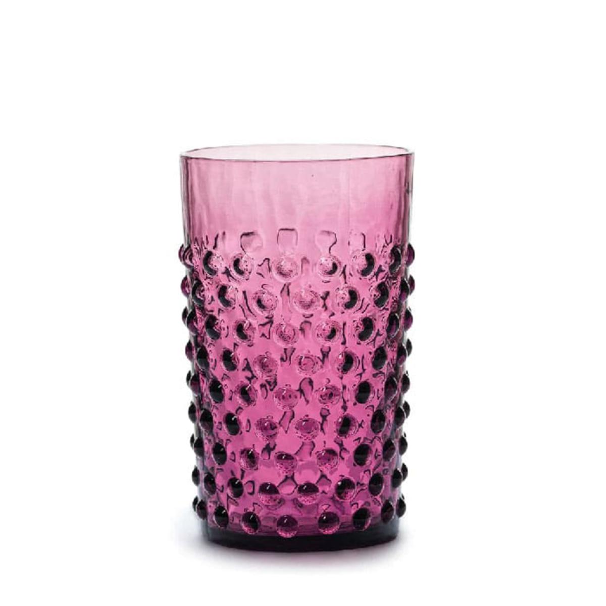 Pink / Purple Dew Drop Tumblers Set Of Four - Violet | Casabyjj – image 2