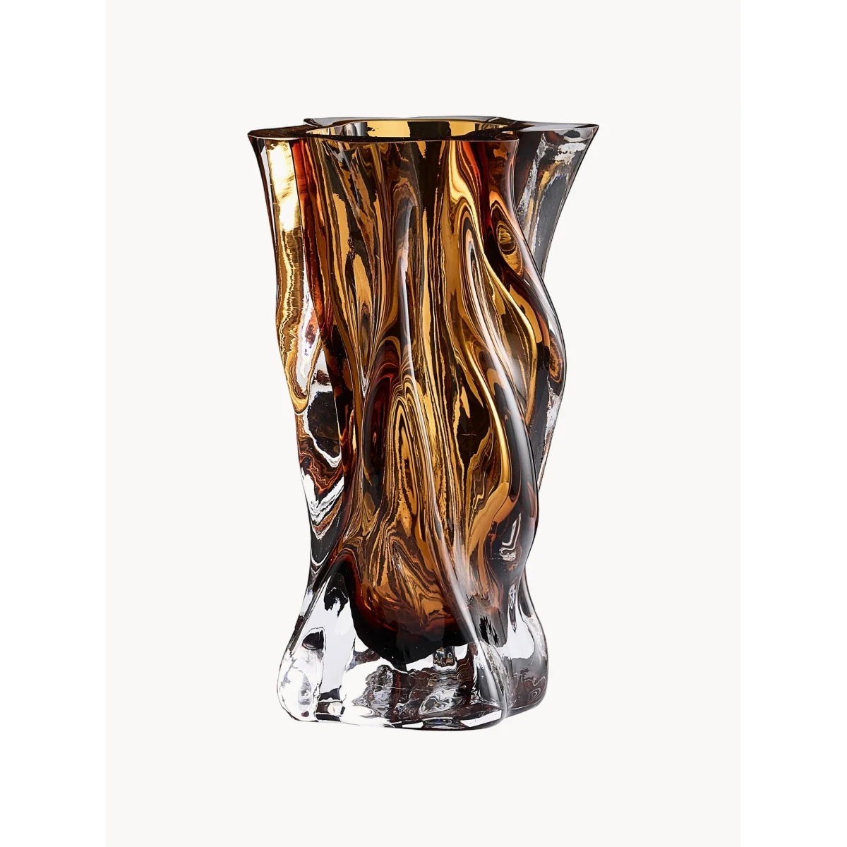 Mouth-Blown Vase Vena, H 25 cm – image 2