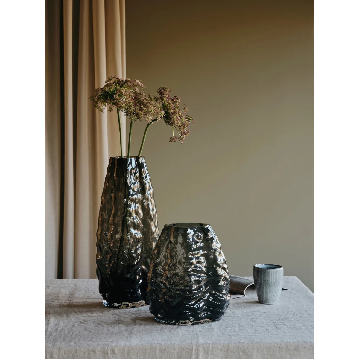 Mouth-Blown Vase Milla, H 41 cm – image 2