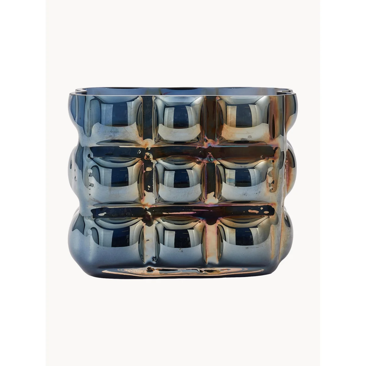 Glass Vase Bubble, H 18 cm – image 2