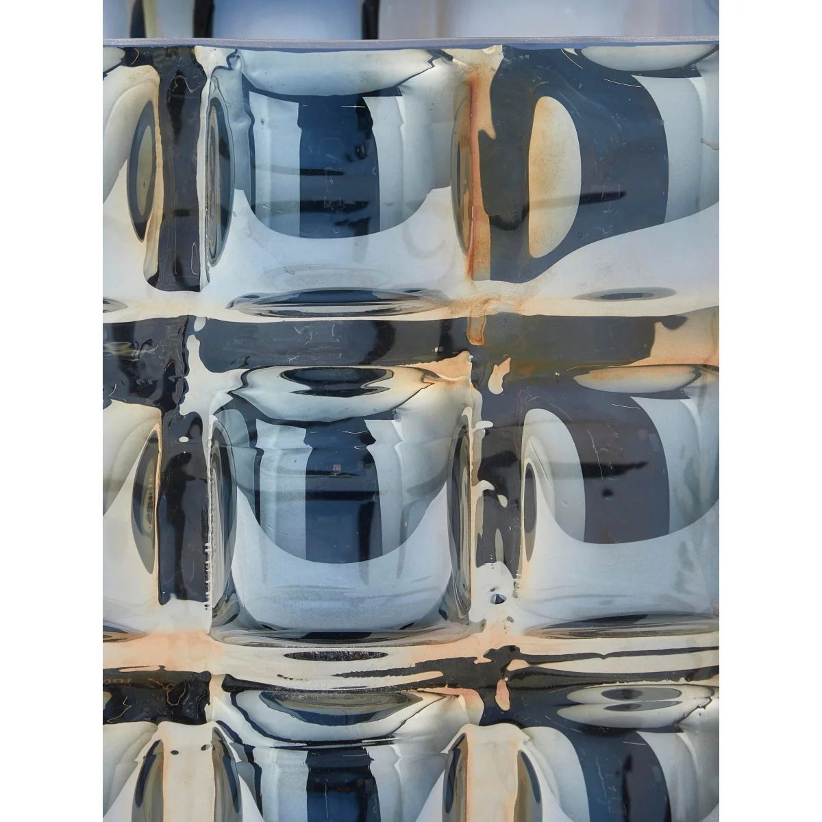 Glass Vase Bubble, H 18 cm – image 4