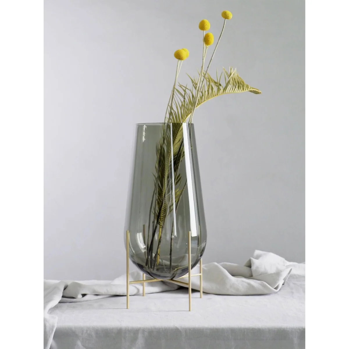 Mouth-Blown Vase Échasse, H 44 cm – image 2