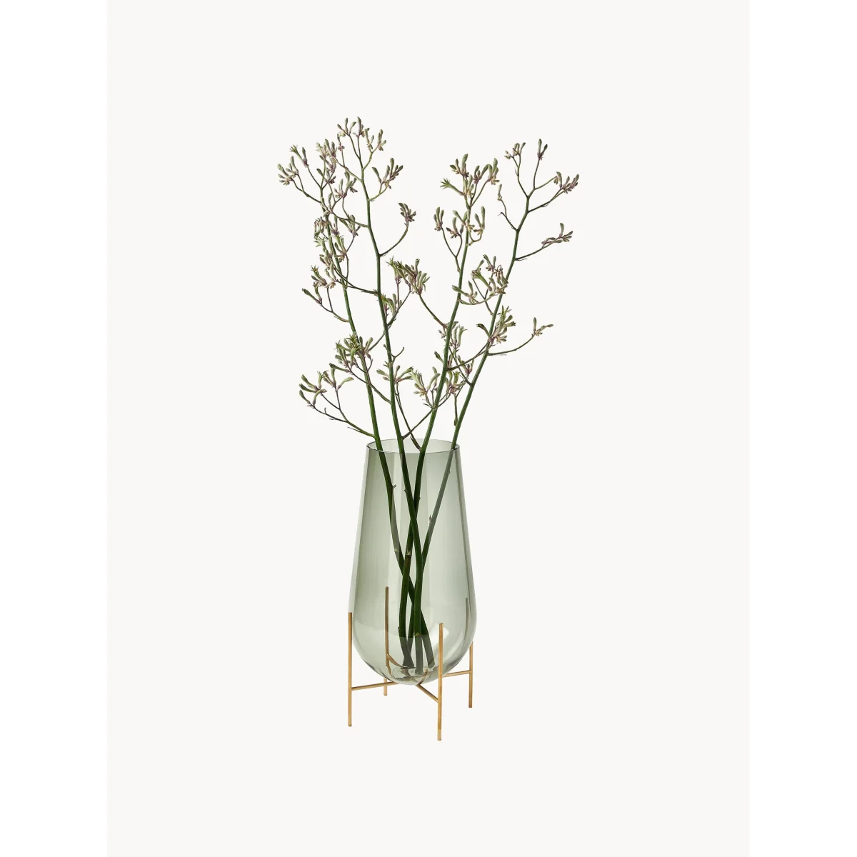 Mouth-Blown Vase Échasse, H 44 cm – image 5