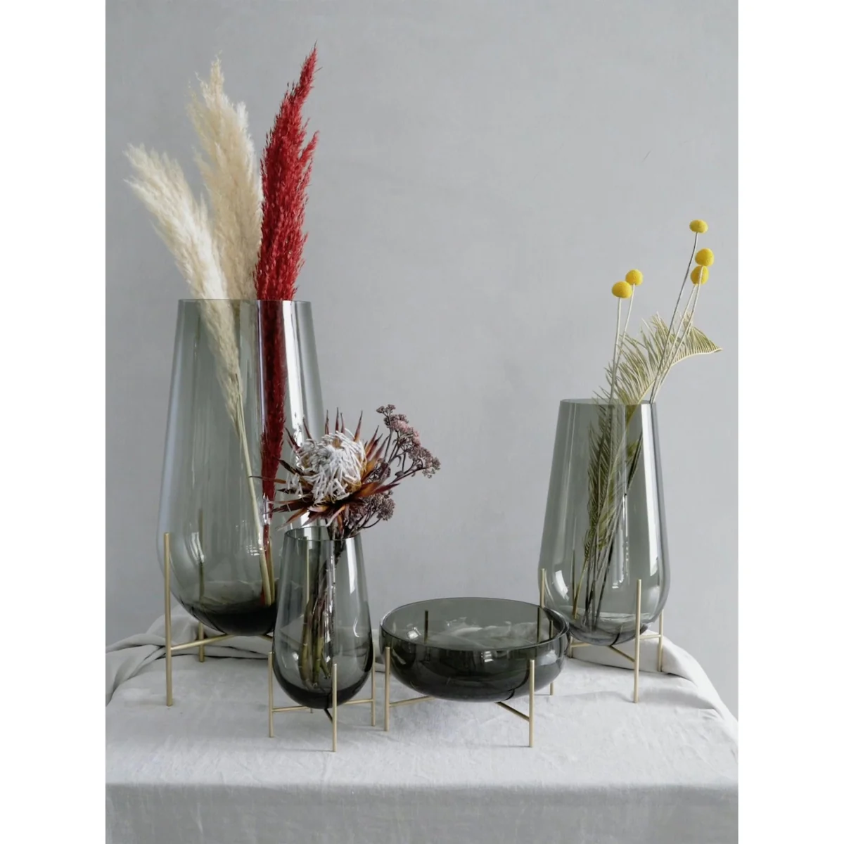 Mouth-Blown Vase Échasse, H 44 cm – image 6