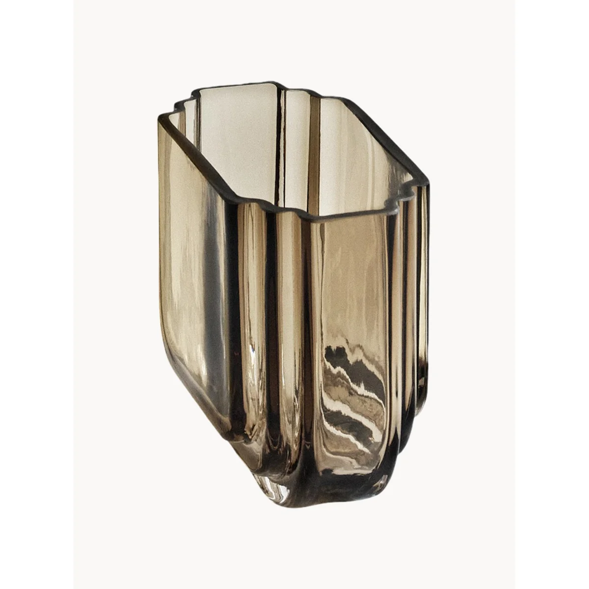 Glass Vase Vima, H 15 cm – image 3