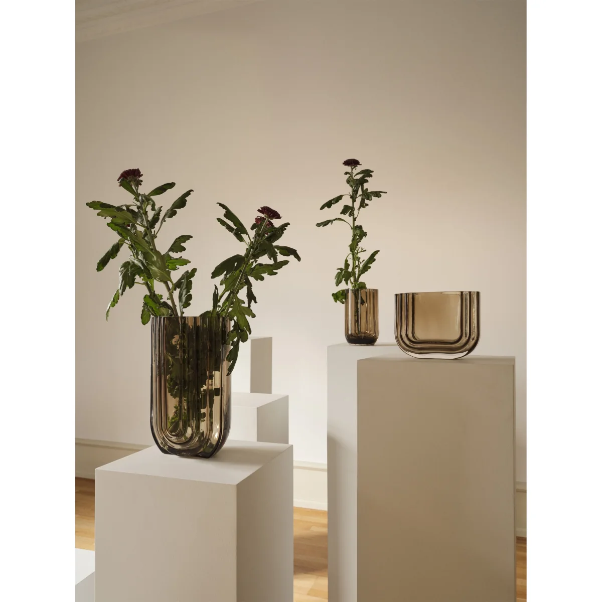 Glass Vase Vima, H 15 cm – image 4
