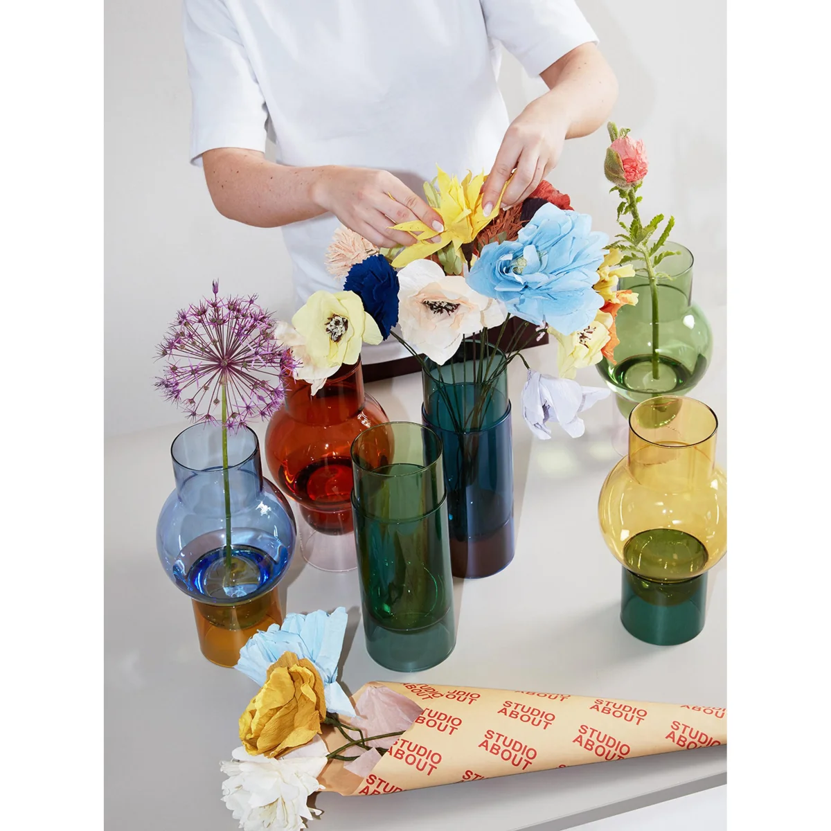 Vase Bubble Tube, H 27 cm, – image 4