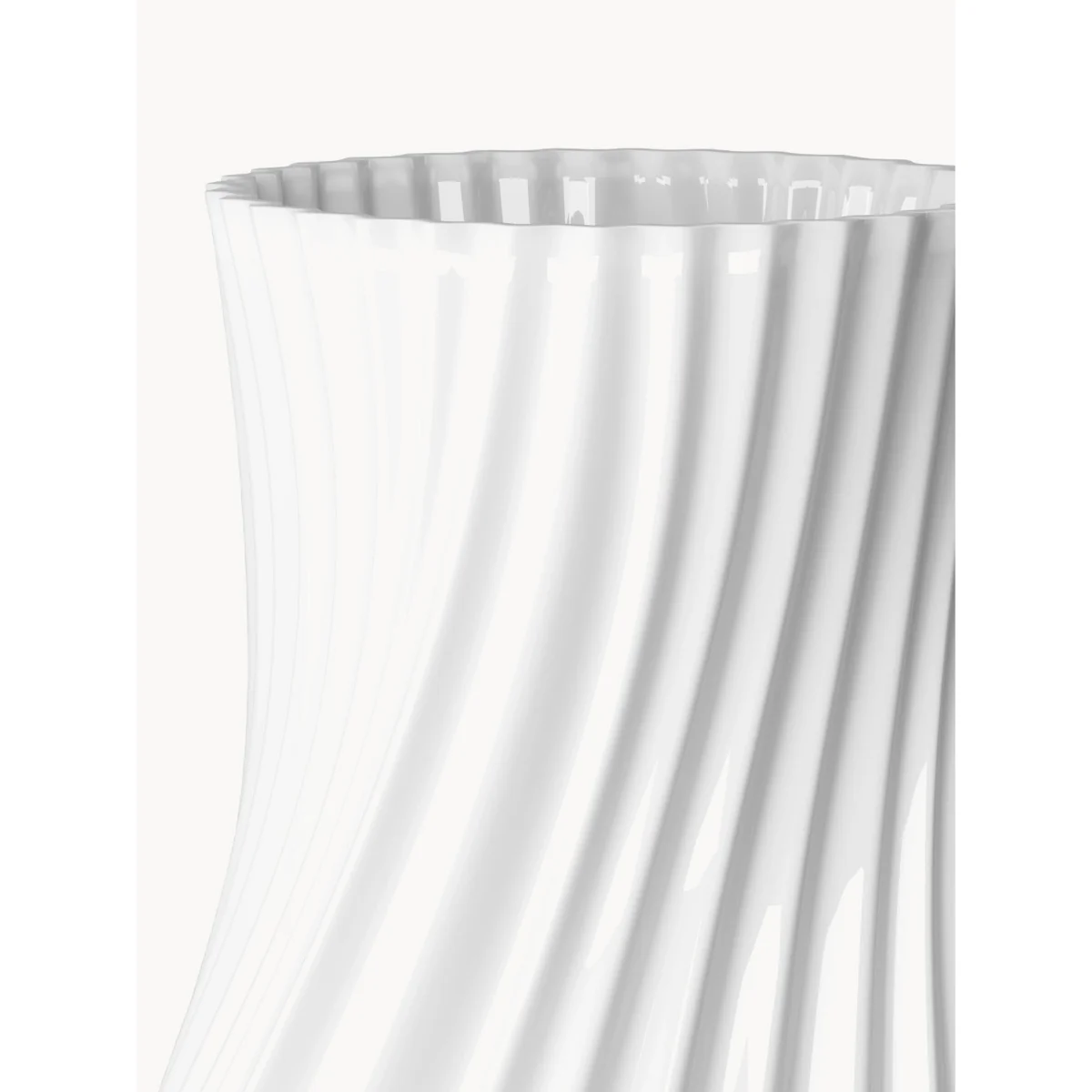 Porcelain Vase Twist, H 31 cm – image 3
