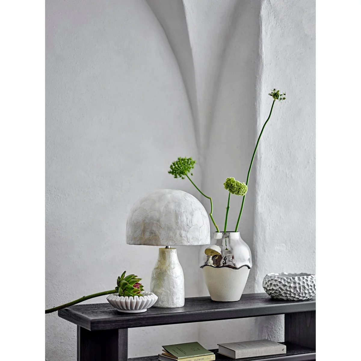 Stoneware Vase Silvio, H 26 cm – image 2