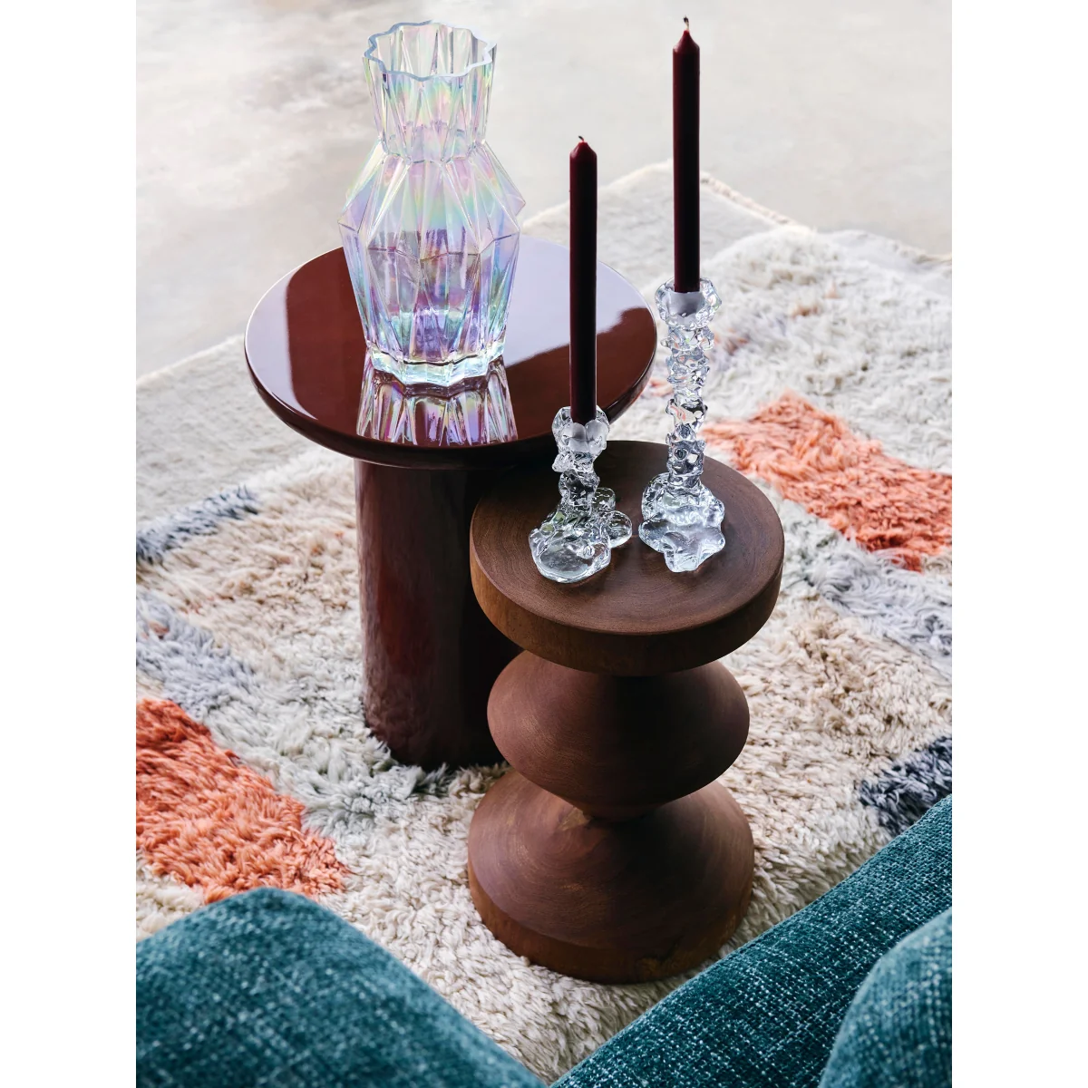 Glass Vase Luster, H 31 cm – image 4