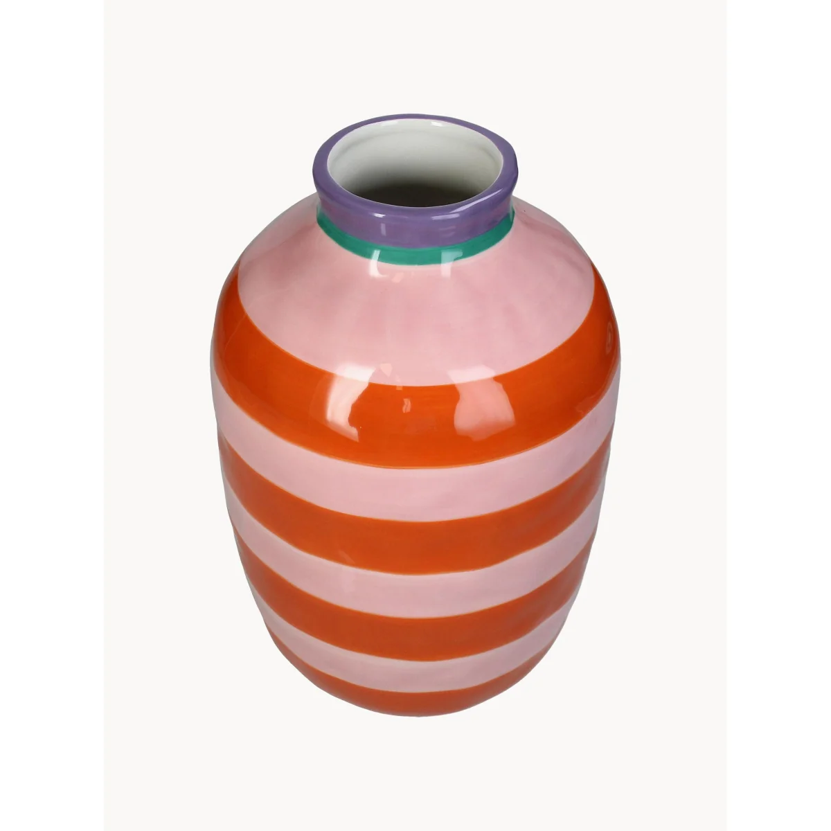 Striped Vase Echo, H 26 cm – image 2