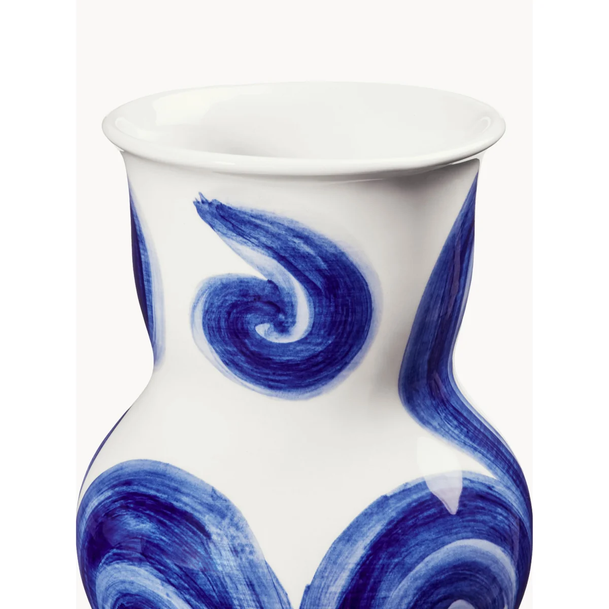 Hand-Painted Vase Tulle, H 23 cm – image 2