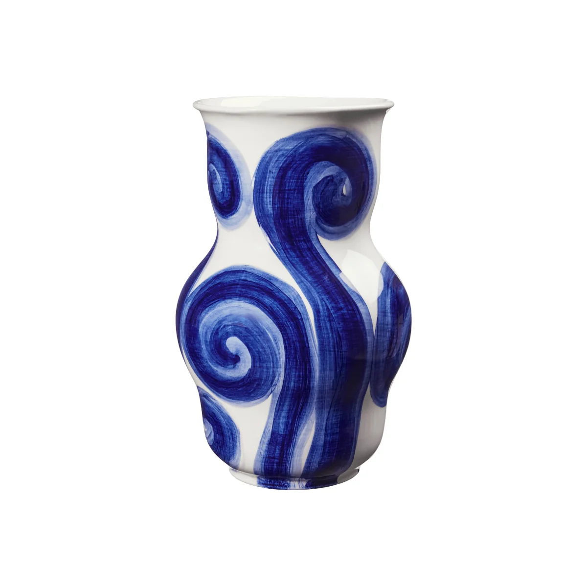 Hand-Painted Vase Tulle, H 23 cm – image 1