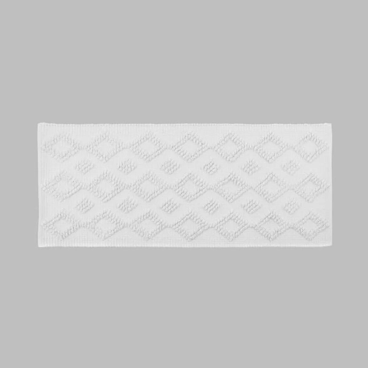 Nomadic Diamond White Flatweave Runner White – image 2