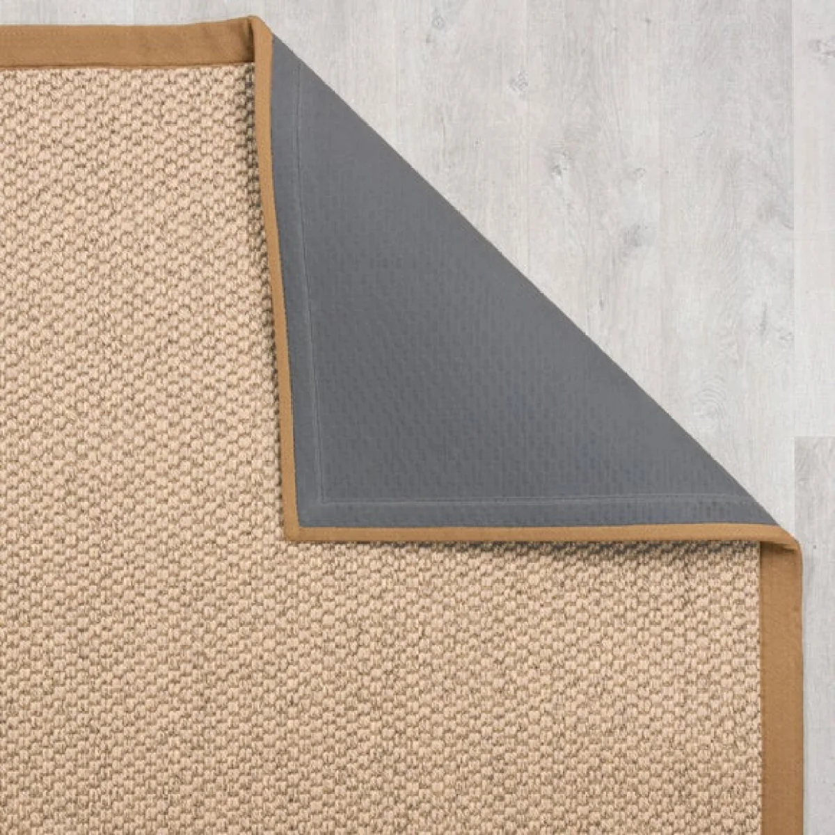 Sisal Look Border Easy Care Runner – image 3